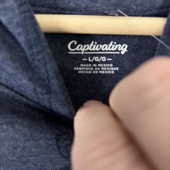 Notre Dame Fighting Irish Lightweight Pullover Hoodie Size Large NWT - Picture 3 of 5